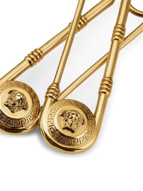 versace ohrringe gold damen